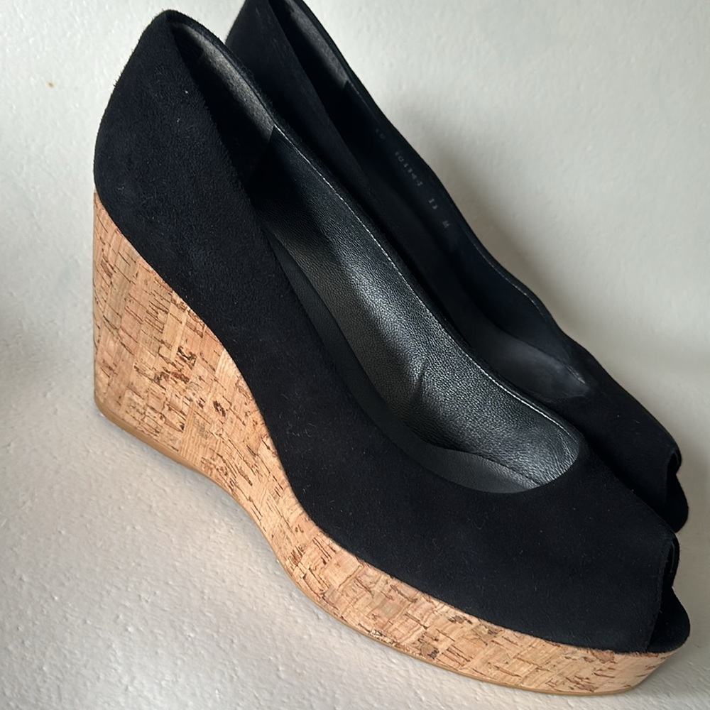 Stuart weitzman platform sandals cork sole size 11